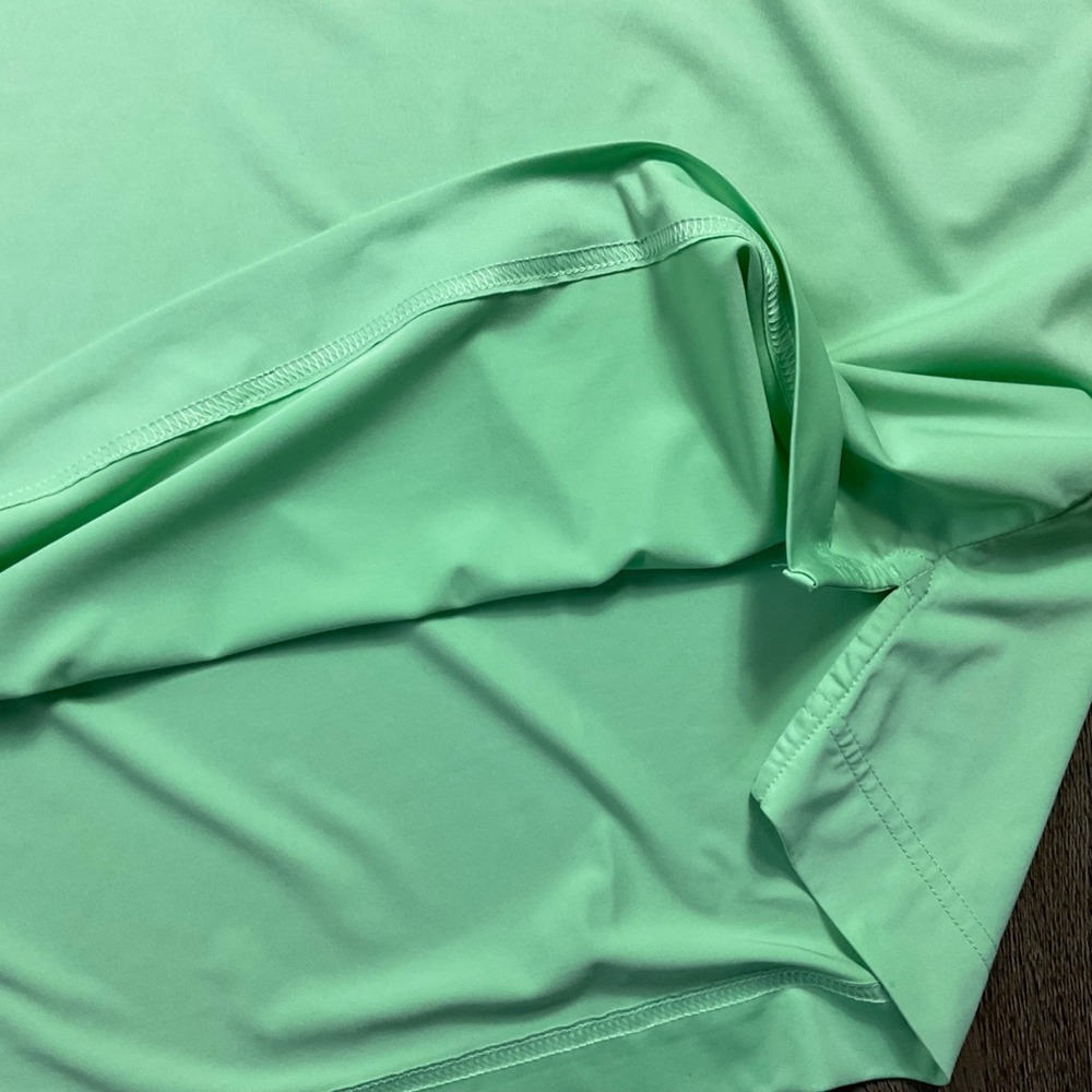 FootJoy Performance Golf FJ Logo Polo Shirt Mens XXL Mint Green Tennis Preppy - Picture 5 of 7